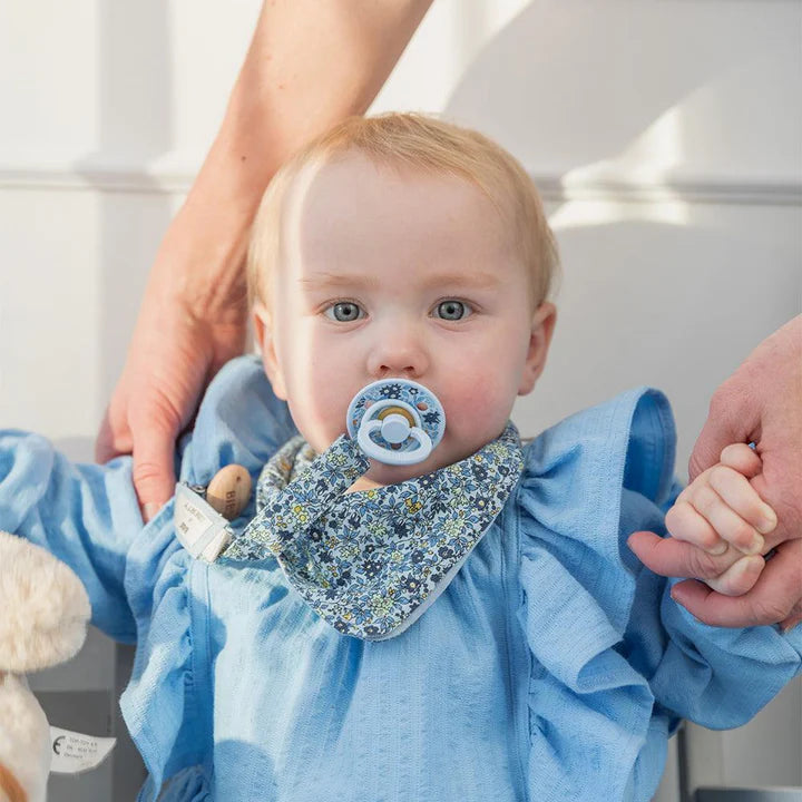 BIBS x Liberty Pacifier Clip - Capel Sage