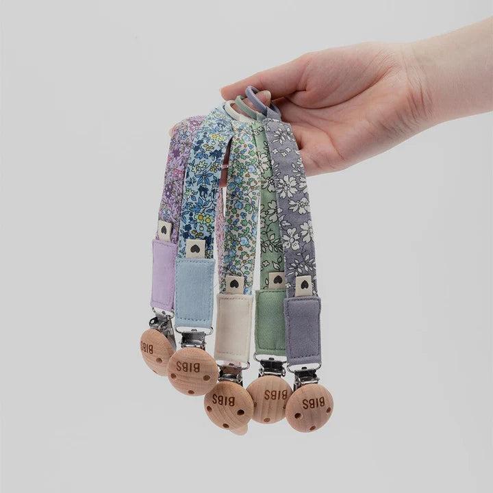 BIBS x Liberty Pacifier Clip - Capel Sage