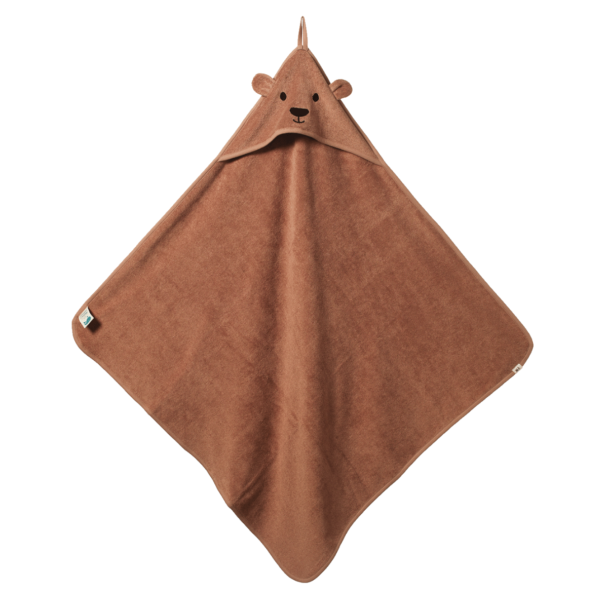 Nature Baby Bear Hooded Bath Towel Hazelnut
