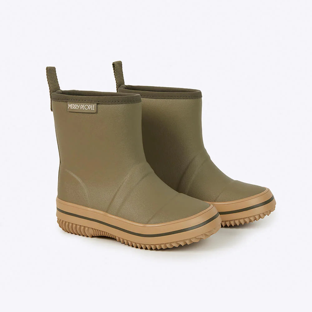 Merry People Andie Kids Gumboot - Khaki