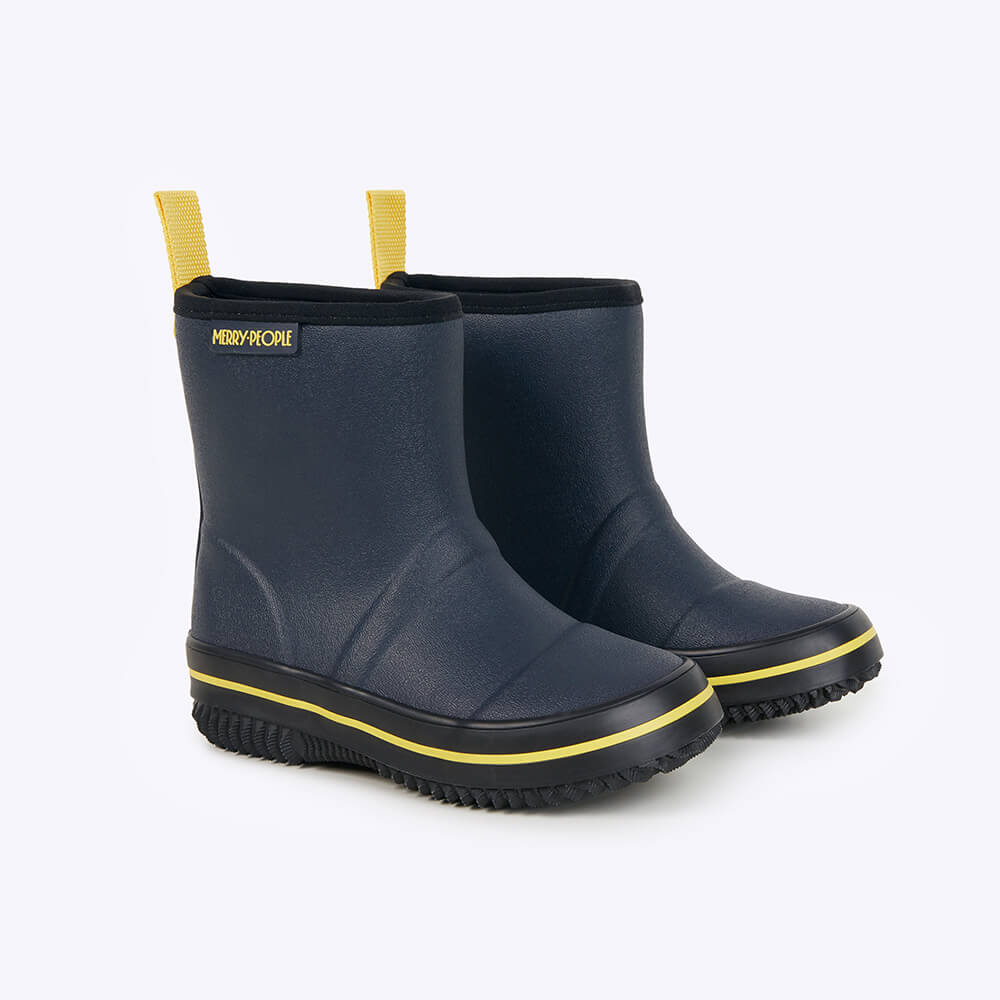 Merry People Andie Kids Gumboot - Midnight Blue