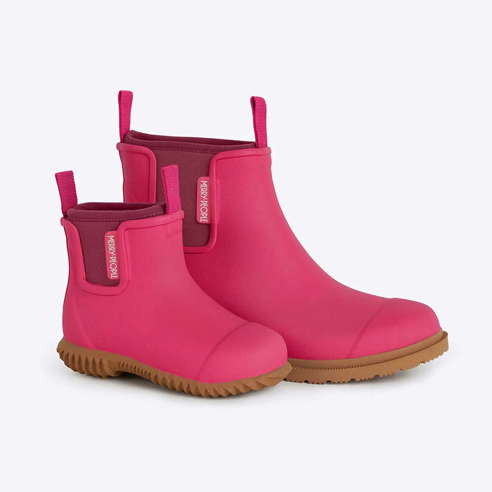 Merry People Bobbi Kids Gumboot - Fuchsia Pink