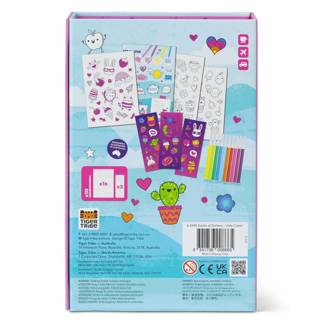 Stacks of Stickers - Little Cuties by Tiger Tribe