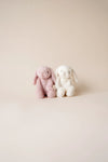 Jamie Kay Snuggle Bunnies - Penelope the Bunny - Powder Pink 30cm