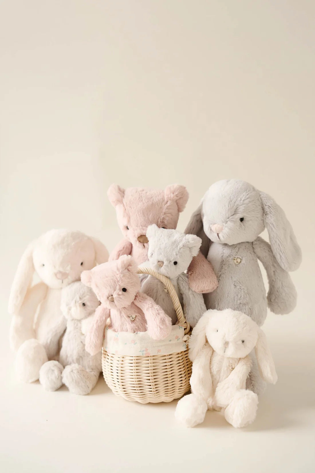 Jamie Kay Snuggle Bunnies - Penelope the Bunny - Moonbeam 30cm