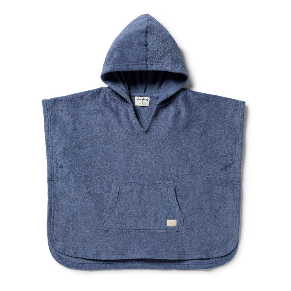 Wilson + Frenchy Organic Terry Hooded Poncho