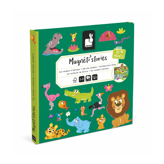 Janod - African Animals Magneti'Stories