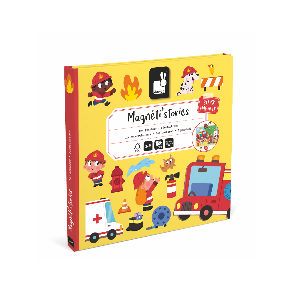 Janod - Firefighters Magneti'Stories