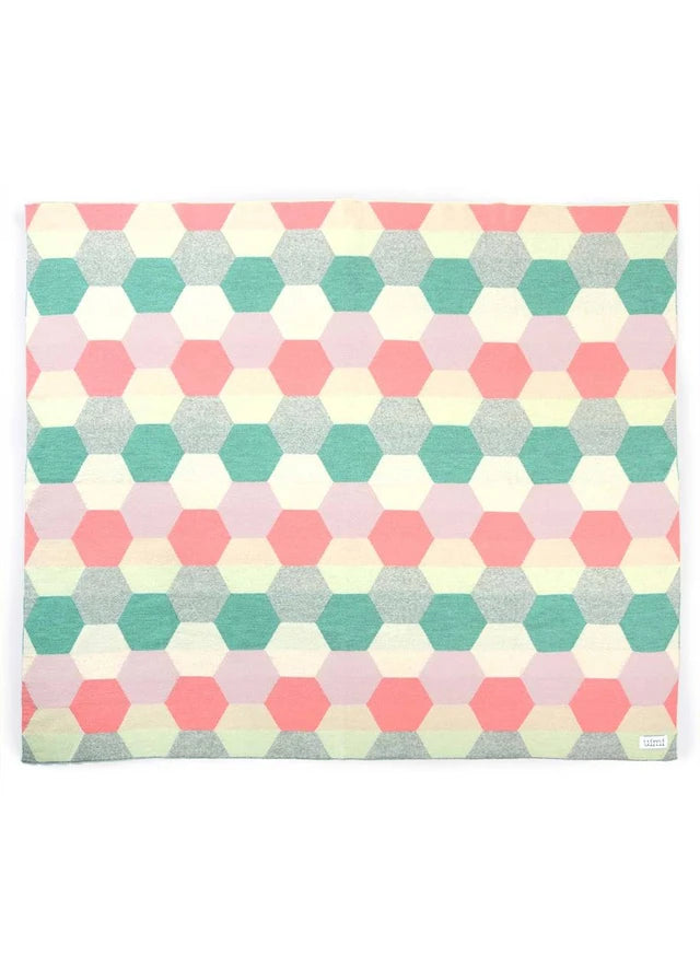 Uimi Honey Double Sided Hexagon - Peony