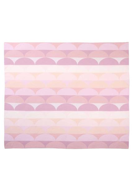 Uimi Memphis Blanket - Rose - Merino Wool