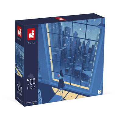 Janod - Blue Night Puzzle - 500 piece